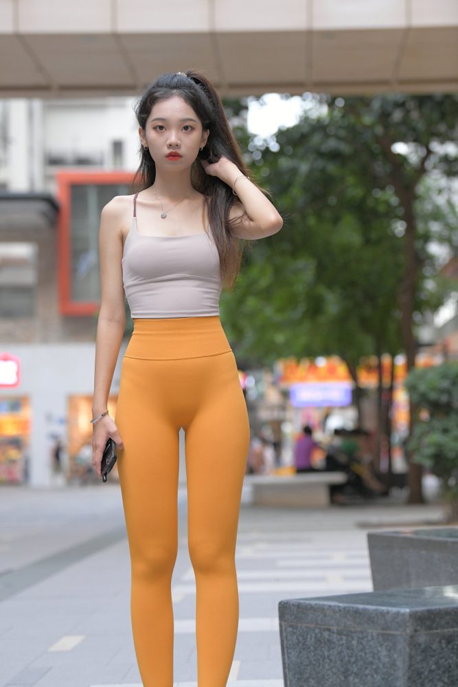 超级可爱的橘黄瑜伽裤女孩J3030 801P1V-28.0GB-嘿次元