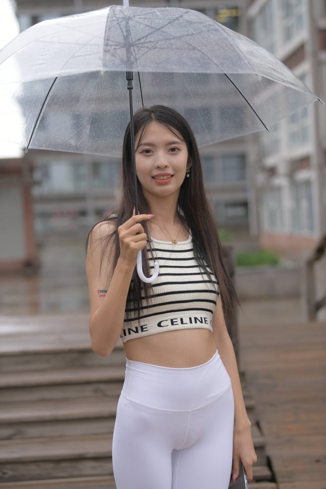 打伞的白色瑜伽裤女孩J2986 622P1V-22.06GB-嘿次元