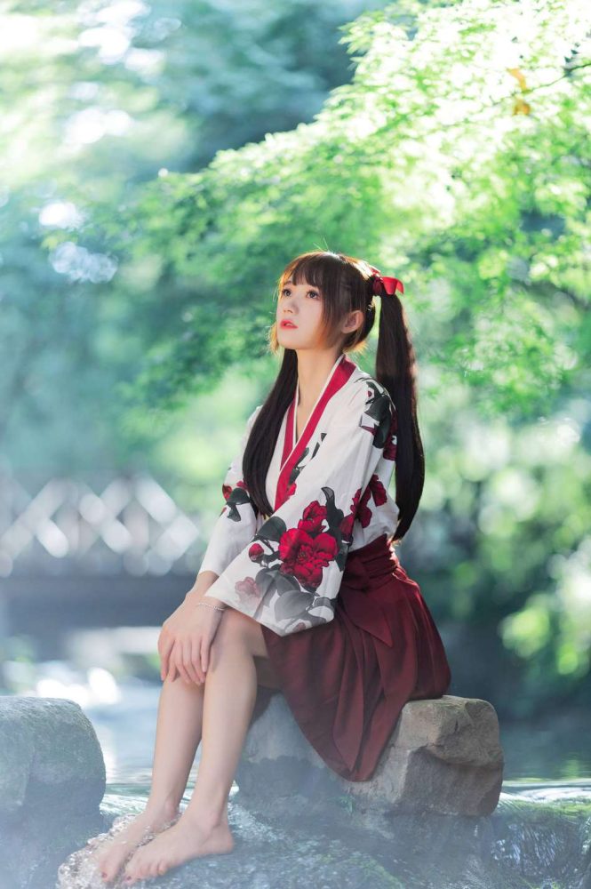 【免费】穿汉服的双马尾女孩【35P】20025-嘿次元